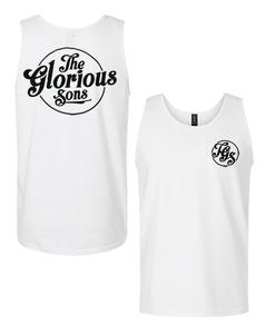 TGS LOGO WHITE TANK TOP