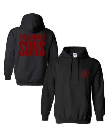 RED LOGO HOODIE